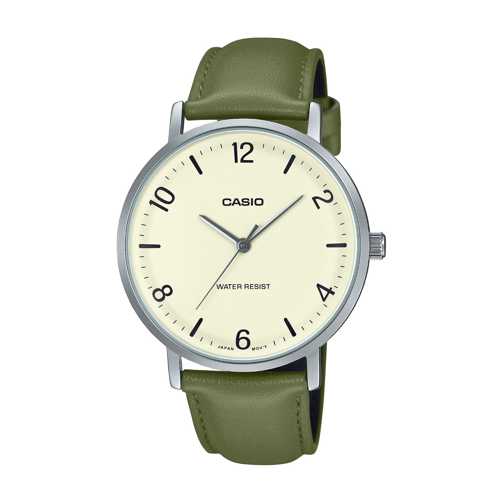 RELOJ CLÁSICO PARA HOMBRE CASIO VINTAGE MTPVT03L-7BDF VERDE