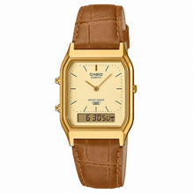 Cargar imagen en el visor de la galería, RELOJ CLÁSICO PARA HOMBRE CASIO EDGY AQ-230EGL-9ADF - CAFÉ