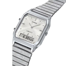 Cargar imagen en el visor de la galería, RELOJ PARA UNISEXO CASIO EDGY AQ-230ELT-7ADR - PLATEADO