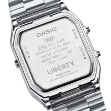 Cargar imagen en el visor de la galería, RELOJ PARA UNISEXO CASIO EDGY AQ-230ELT-7ADR - PLATEADO