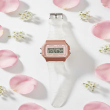 Cargar imagen en el visor de la galería, RELOJ DEPORTIVO PARA MUJER CASIO F-91 F-91WS-7A3DF - BLANCO