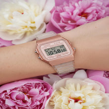 Cargar imagen en el visor de la galería, RELOJ DEPORTIVO PARA MUJER CASIO F-91 F-91WS-7A3DF - BLANCO
