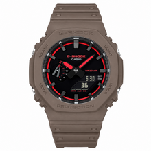 Cargar imagen en el visor de la galería, RELOJ DEPORTIVO PARA HOMBRE G-SHOCK SERIE 2100 GA-2100K-5ADR - CAFÉ