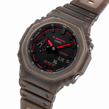 Cargar imagen en el visor de la galería, RELOJ DEPORTIVO PARA HOMBRE G-SHOCK SERIE 2100 GA-2100K-5ADR - CAFÉ