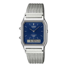 Cargar imagen en el visor de la galería, RELOJ PARA HOMBRE CASIO AQ-230EM AQ-230EM-2ADF - PLATEADO