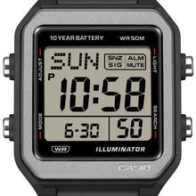 Cargar imagen en el visor de la galería, RELOJ DEPORTIVO PARA HOMBRE CASIO W-22 W-221H-1AVDF - NEGRO