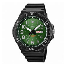 Cargar imagen en el visor de la galería, RELOJ DEPORTIVO PARA HOMBRE CASIO CARA VERDE MRW-210H-3BVDF - NEGRO