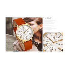 Cargar imagen en el visor de la galería, RELOJ CLÁSICO PARA MUJER Q&Q Q&Q AA37J117Y - NARANJA