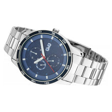 Cargar imagen en el visor de la galería, RELOJ PARA HOMBRE Q&Q Q&Q AA38J212Y - PLATEADO
