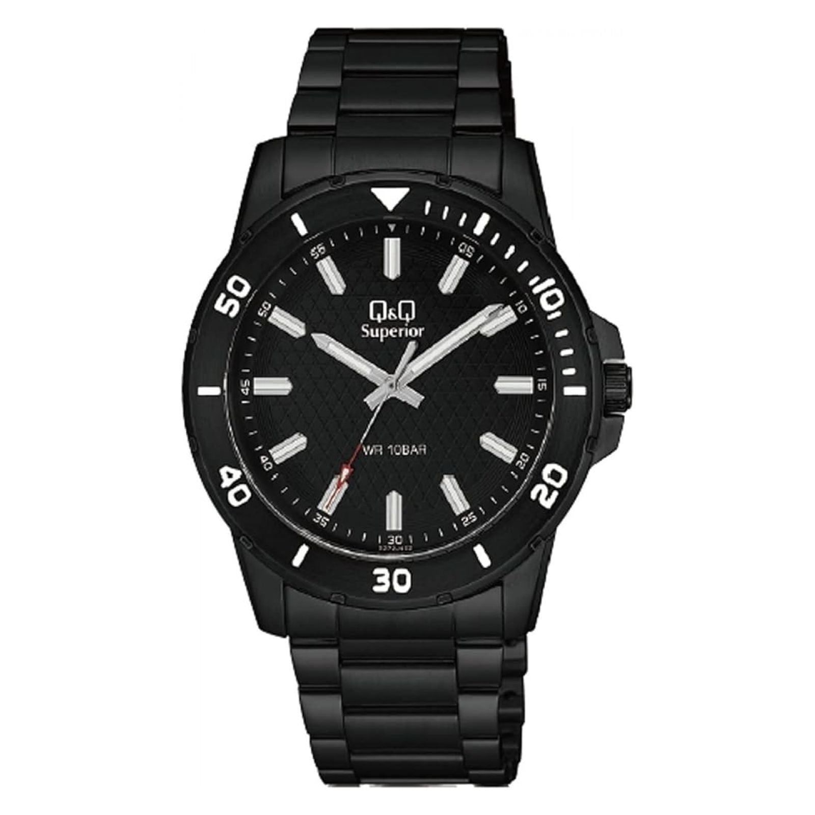 RELOJ PARA HOMBRE Q&Q SUPERIOR S372J402Y NEGRO – Kronotime
