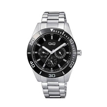 Cargar imagen en el visor de la galería, RELOJ PARA HOMBRE Q&Q CLASSIC AA42J402Y - PLATEADO