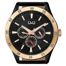 Cargar imagen en el visor de la galería, RELOJ CLÁSICO PARA HOMBRE Q&Q CLASSIC CE02J542Y - NEGRO