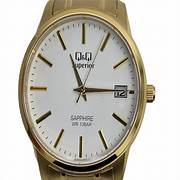 Cargar imagen en el visor de la galería, RELOJ PARA HOMBRE Q&Q SUPERIOR S330J001Y - DORADO