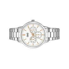 Cargar imagen en el visor de la galería, RELOJ  PARA MUJER Q&Q Q&Q A04A-001PY - PLATEADO
