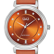 Cargar imagen en el visor de la galería, RELOJ CLÁSICO PARA MUJER Q&Q Q27B-009PY Q27B-009PY - NARANJA