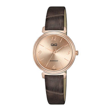 Cargar imagen en el visor de la galería, RELOJ CLÁSICO PARA MUJER Q&Q Q27B-012PY Q27B-012PY - MARRÓN