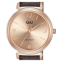 Cargar imagen en el visor de la galería, RELOJ CLÁSICO PARA MUJER Q&Q Q27B-012PY Q27B-012PY - MARRÓN
