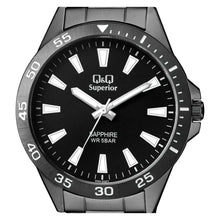 Cargar imagen en el visor de la galería, RELOJ PARA HOMBRE Q&Q SUPERIOR S08A-003PY - GRIS