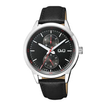 Cargar imagen en el visor de la galería, RELOJ CLÁSICO PARA HOMBRE Q&Q Q&Q A11A-002PY - NEGRO