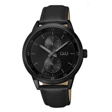Cargar imagen en el visor de la galería, RELOJ CLÁSICO PARA HOMBRE Q&Q Q&Q A11A-004PY - NEGRO