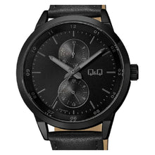 Cargar imagen en el visor de la galería, RELOJ CLÁSICO PARA HOMBRE Q&Q Q&Q A11A-004PY - NEGRO