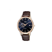 Cargar imagen en el visor de la galería, RELOJ CLÁSICO PARA HOMBRE Q&Q A12A A12A-003PY - MARRÓN