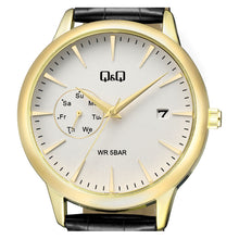 Cargar imagen en el visor de la galería, RELOJ CLÁSICO PARA HOMBRE Q&Q A12A A12A-005PY - NEGRO