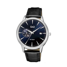Cargar imagen en el visor de la galería, RELOJ CLÁSICO PARA HOMBRE Q&Q A12A A12A-006PY - NEGRO