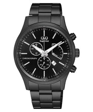 Cargar imagen en el visor de la galería, RELOJ PARA HOMBRE Q&Q BUSINESS C24A-005PY - NEGRO