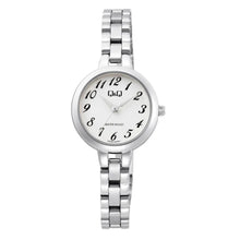 Cargar imagen en el visor de la galería, RELOJ PARA MUJER Q&Q Q55B-002PY Q55B-002PY - PLATEADO