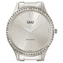 Cargar imagen en el visor de la galería, RELOJ PARA MUJER Q&Q FASHION Q75B-001PY - PLATEADO