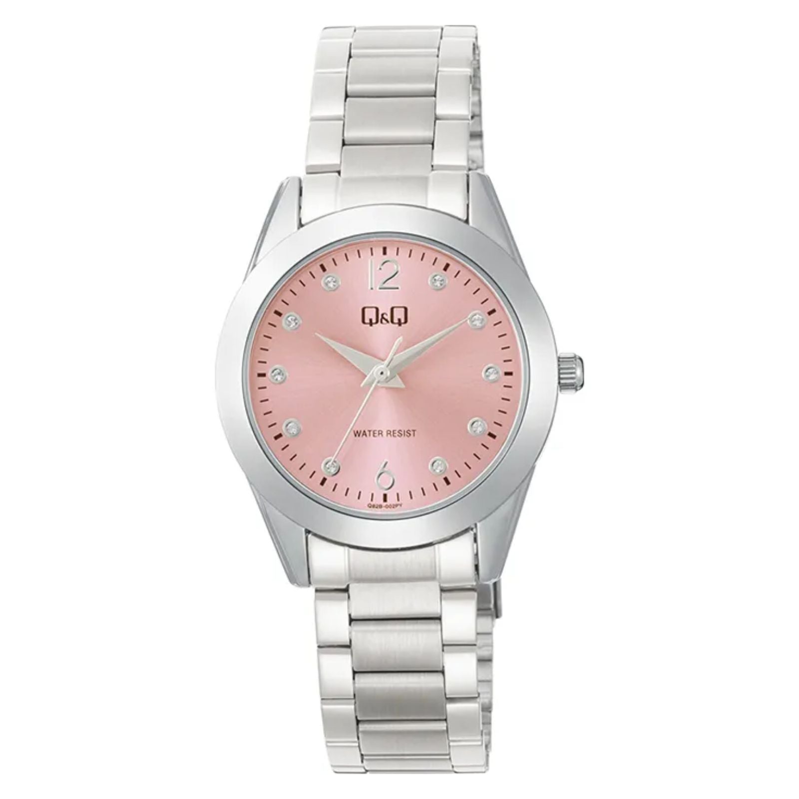 RELOJ PARA MUJER Q&Q Q82B-002PY Q82B-002PY PLATEADO – Kronotime