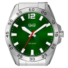 Cargar imagen en el visor de la galería, RELOJ PARA HOMBRE Q&Q Q87B-004PY Q87B-004PY - PLATEADO