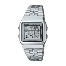 Cargar imagen en el visor de la galería, RELOJ PARA UNISEXO CASIO A_500WA_7 - PLATEADO