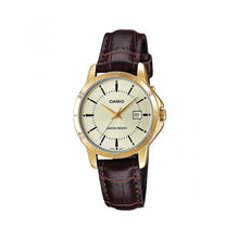 Cargar imagen en el visor de la galería, RELOJ CLÁSICO PARA MUJER CASIO CASIO LTP-V004GL-9AUDF - MARRÓN