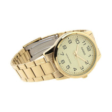 Cargar imagen en el visor de la galería, RELOJ PARA HOMBRE CASIO MTP_V001G_9B - DORADO