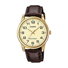 Cargar imagen en el visor de la galería, RELOJ CLÁSICO PARA UNISEXO CASIO MTP-V001GL-9B MTP-V001GL-9B - MARRÓN