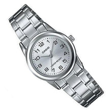 Cargar imagen en el visor de la galería, RELOJ PARA MUJER CASIO LTP_V001D_7B - PLATEADO