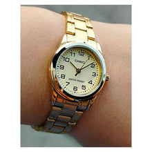 Cargar imagen en el visor de la galería, RELOJ PARA MUJER CASIO LTP-V001SG-9B - MULTICOLOR