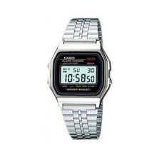 Cargar imagen en el visor de la galería, RELOJ PARA UNISEXO CASIO A_159W_N1 - PLATEADO