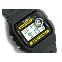 Cargar imagen en el visor de la galería, RELOJ DEPORTIVO PARA UNISEXO CASIO F-94WA-9DG - NEGRO