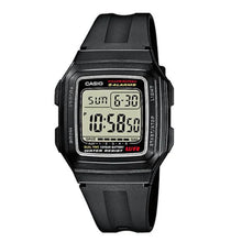 Cargar imagen en el visor de la galería, RELOJ DEPORTIVO PARA UNISEXO CASIO F-201WA-1A F-201WA-1A - NEGRO