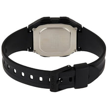 Cargar imagen en el visor de la galería, RELOJ DEPORTIVO PARA UNISEXO CASIO F-201WA-1A F-201WA-1A - NEGRO