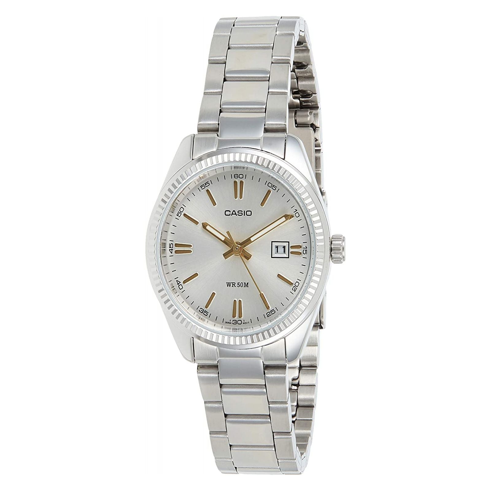 RELOJ PARA MUJER CASIO LTP1302D7A2V PLATEADO – Kronotime - Main Image