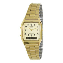 Cargar imagen en el visor de la galería, RELOJ PARA HOMBRE CASIO AQ-230GA-9B - DORADO