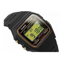 Cargar imagen en el visor de la galería, RELOJ DEPORTIVO PARA HOMBRE CASIO F-91WG-9 - NEGRO