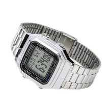 Cargar imagen en el visor de la galería, RELOJ PARA MUJER CASIO A_178WA_1A_ A_178WA_1A_ - PLATEADO