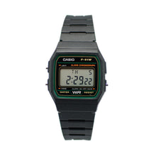 Cargar imagen en el visor de la galería, RELOJ DEPORTIVO PARA HOMBRE CASIO F91W_3DG - NEGRO