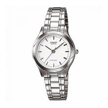 Cargar imagen en el visor de la galería, RELOJ PARA MUJER CASIO LTP_1275D_7A - PLATEADO