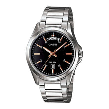 Cargar imagen en el visor de la galería, RELOJ PARA HOMBRE CASIO MTP1370D-1A2VDF - PLATEADO